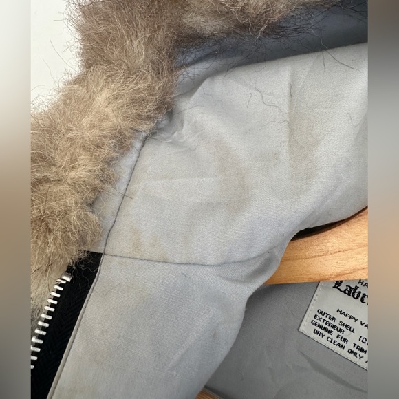 Genuine Handcrafted Wool/Fur ParkaEmbroidered Details-By “Labrador Handicraft” - Picture 11 of 13